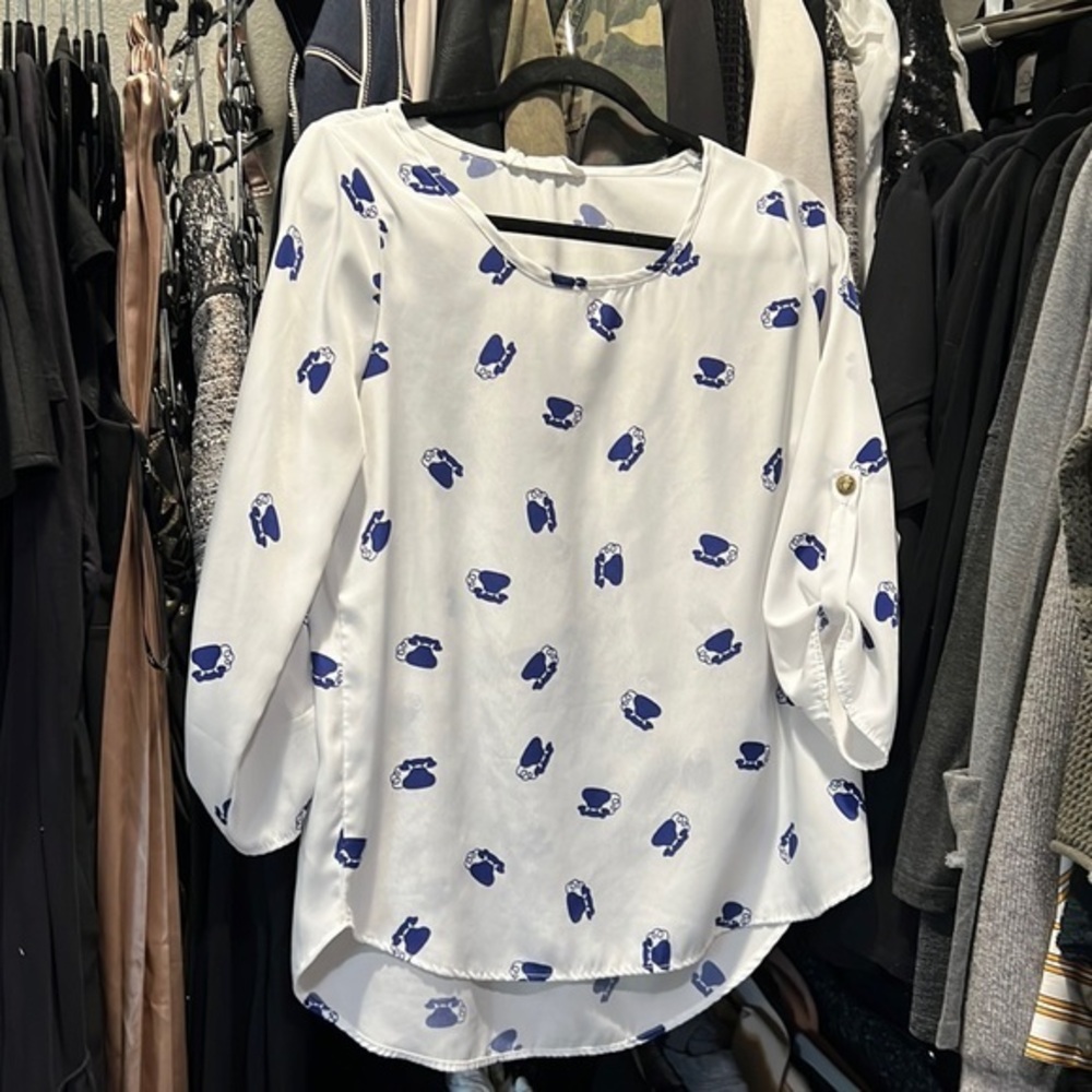 Rotary Phone Blouse